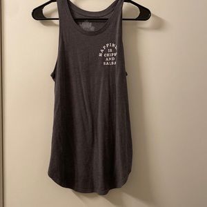 Grey tank